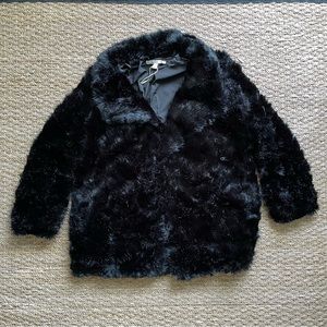 Zara faux fur coat